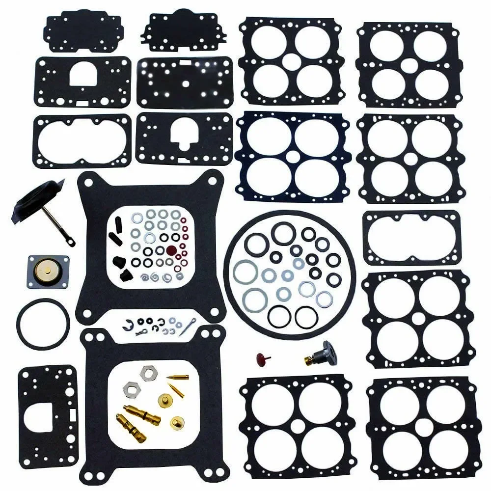 

Carburetor Rebuild Kit 3-200 For Holley 4160 Vacuum secondary 390 600 750 850 CFM 1850 3310 P/N # 37-119 37-720 37-754 371542