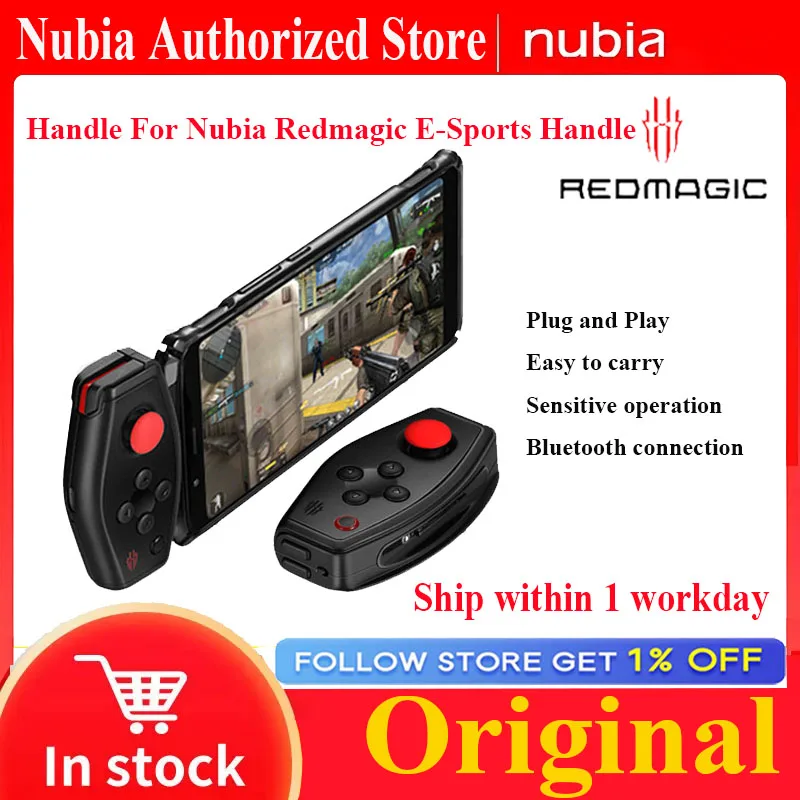 HOT Nubia RedMagic E-Sports Handle Gamepad Game Console Handle For Nubia Redmagic 6S 6PRO 5G E-Sports Handle For Nubia