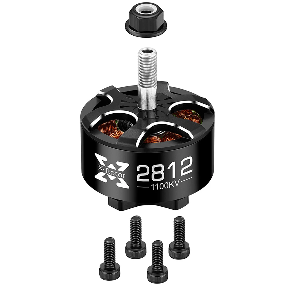 HOBBYWING Xrotor 2807/2812 900/1100/1300KV 4-6S 1500KV 4-5S / 1700KV 3-4S black Brushless Motors for FPV Racing Drone