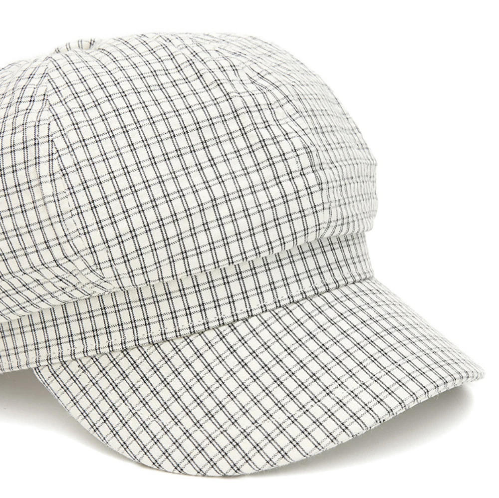 HT5091 Baskenmützen für Herren und Damen 2026 Neue Karierte Baskenmütze Vintage Künstler Maler Achteckige Mütze Herren Damen Frühling Sommer Baskenmützen – Detail 4
