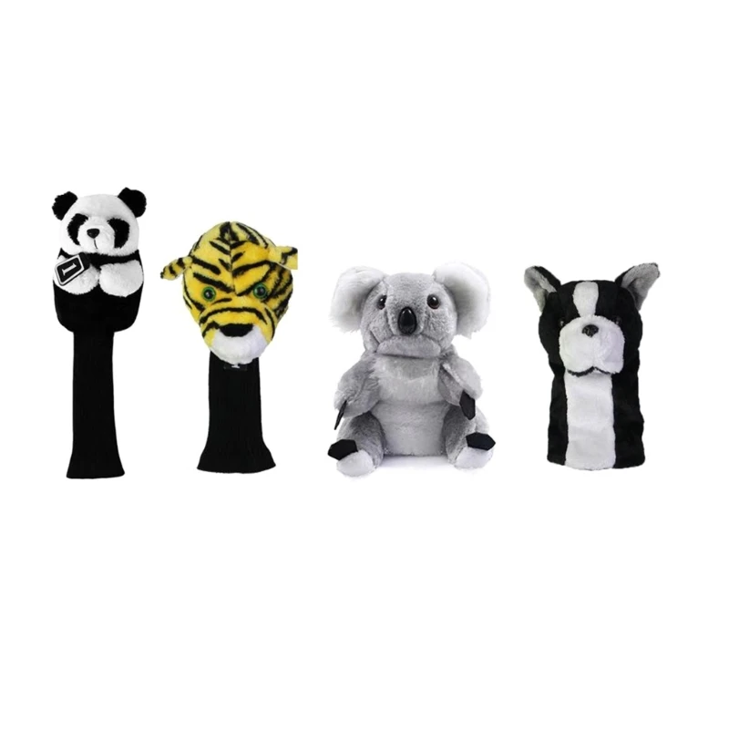 

Golf Club Novelty Animal Headcover Plush Golf Club Protector Gifts for Adults DropShipping