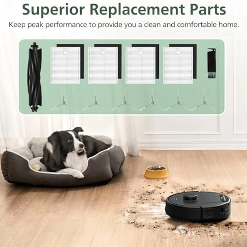 Robot Vacuum Peças e Acessórios Kit para Eufy, L50 SES, L60 SES, SES, Acessórios