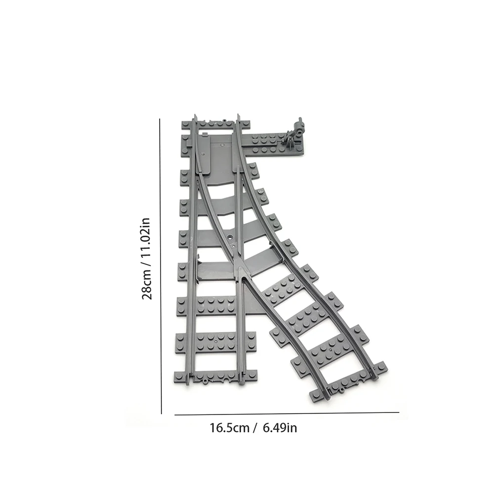 مجموعة توسيع مسار قطار المدينة، مسار مستقيم، مسار منحني، مسار فرعي، ملحقات لعبة مكعبات البناء بنفسك