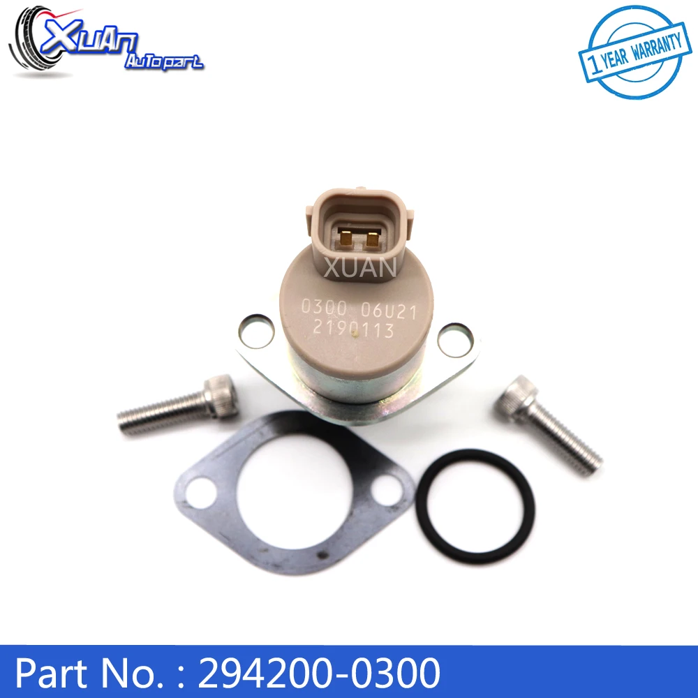 

XUAN 294200-0300 High Pressure Fuel Pump Regulator Suction Control SCV Valve For Toyota RAV4 Verso Dyna Land Cruiser 2.0 D-4D