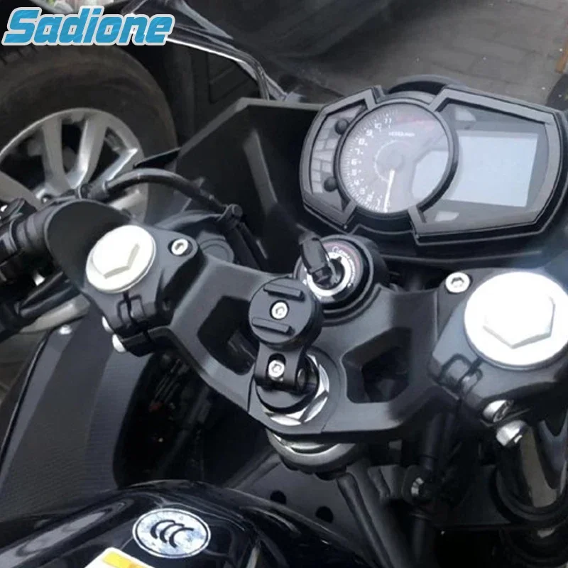 Phone Holder Connect Motorcycle For iphone 6/7/8/11/12/Pro/ProMax Fit 12-29.9mm Hole Diameter Mobile Phone Stand Bracket