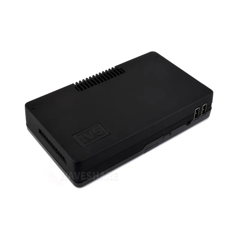 ARGON-ONE-V5-Dual-M.2-Case,For Raspberry Pi 5, Dual M.2 NVMe PCIe Slots, Aluminum Alloy Case, Built-in Cooling Fan, Compatible W