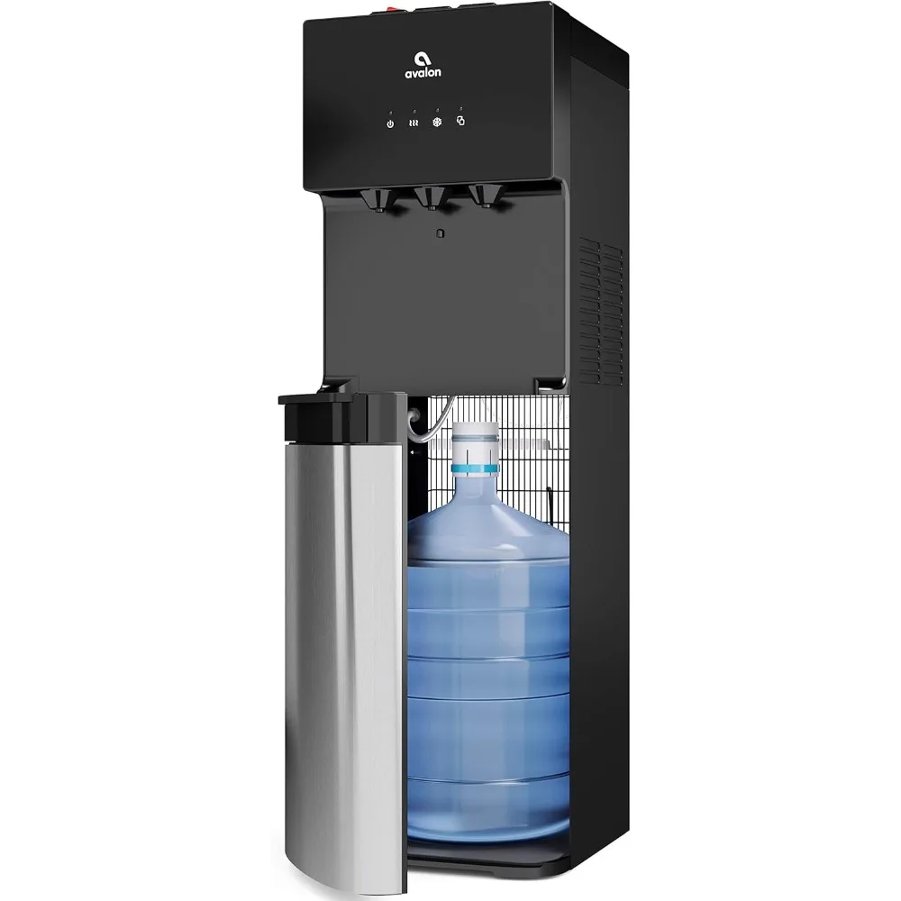 

Bottom Loading Water Cooler Water Dispenser with BioGuard- 3 Temperature Settings - Hot, Cold & Room Water, Durable Stainless S
