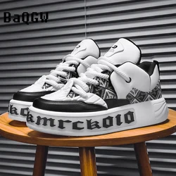 Hot Sale Harajuku Canvas Shoes Men Casual Skate Shoes Fashion Street Hip Hop Canvas Sneakers Men Women Platform Vulcanized Shoes