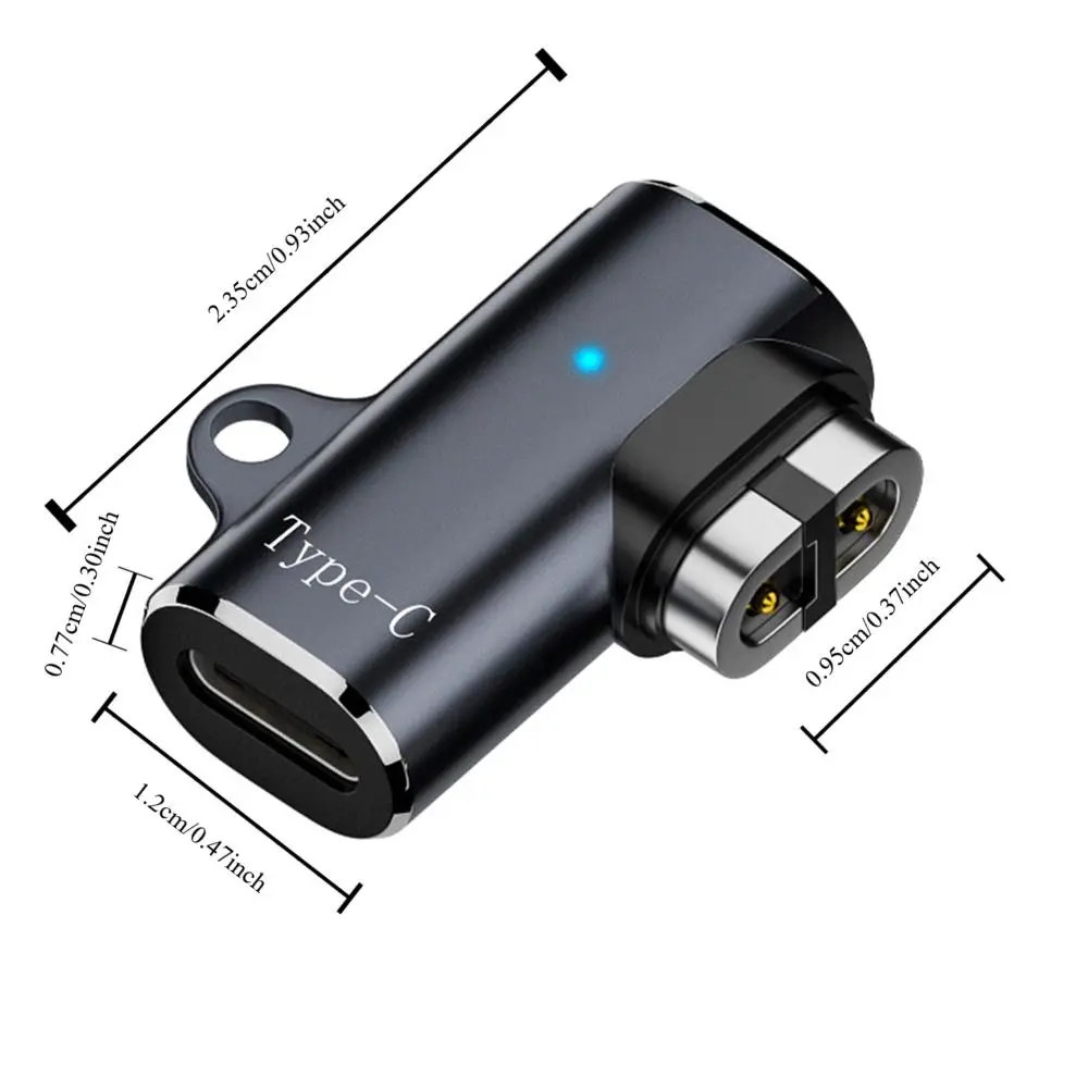 Bone Conduction Headphone Charging Adapter LED Indicator Aluminium Alloy Magnetic Charger for Shokz AS800/S803/S810/AS700