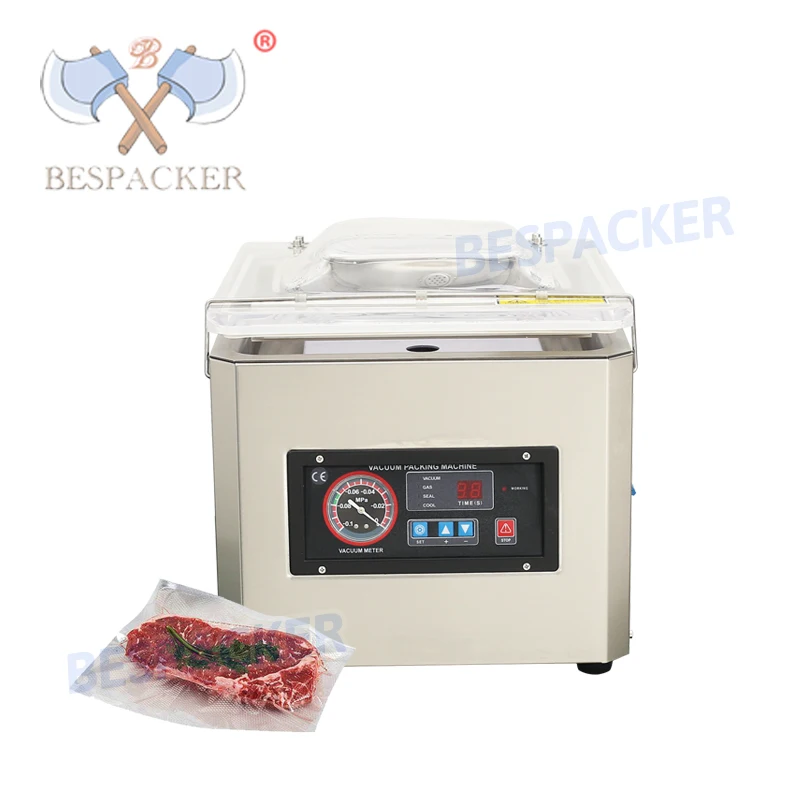 Bespacker DZ-300 Semi-Automatic Commercial Household Food Vacuum Packaging Machine