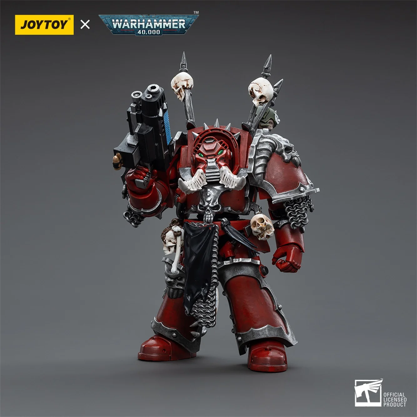 

В наличии JOYTOY 40K 1/18 Chaos Space Marines Word Bearers Chaos Terminator Garchak Vash Фигурки Аниме Игровая модель