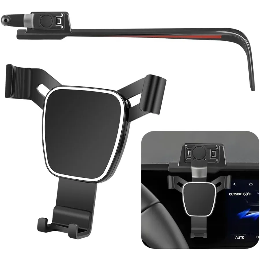 

Car Phone Holder for Kia Seltos 2024 2025 2026 Auto Accessories Navigation Bracket Interior Screen Decoration Dash Board Mobile