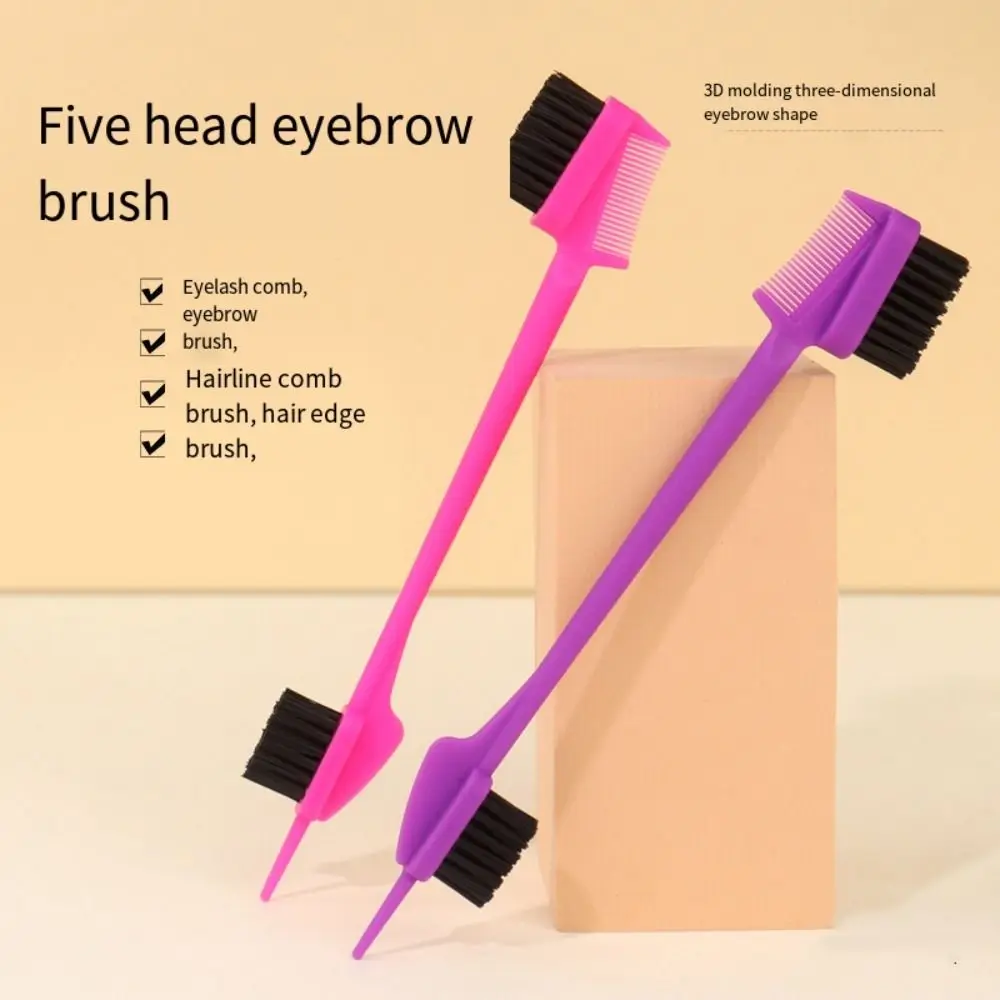 Eyebrow Gel Brush Baby Hair Shattering Brush Hair Comb Edge Control Brush Edge Brush Comb Styling Tool