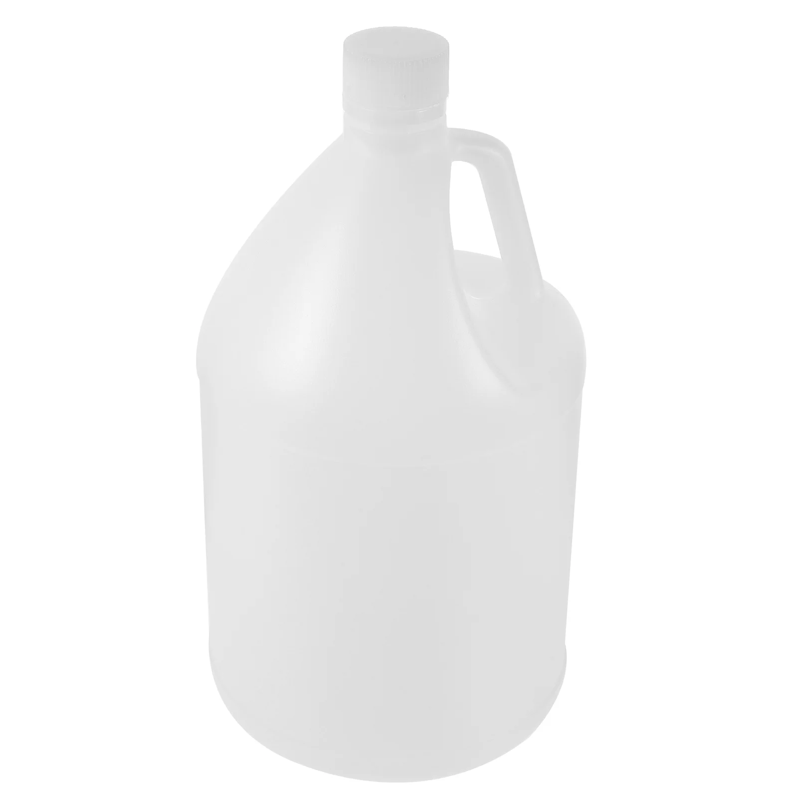 

Plastic Barrel Portable Water Bottle Gallon 4 Liter Jug Liquid Container with Cover Kettle Bucket Handle White Hdpe Lid