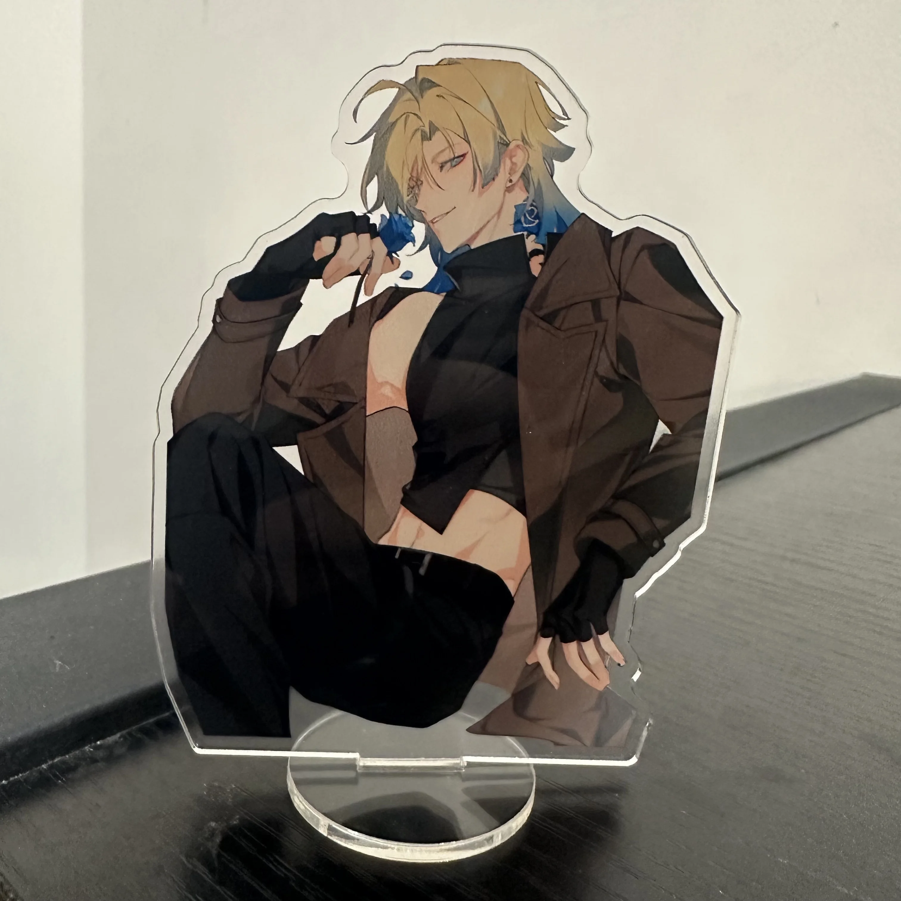10CM Anime BLUE LOCK Figures MICHAEL KAISER Rin Itoshi Nagi Seishiro Cosplay Acrylic Stand Model Plate Desk Decor Standing Sign