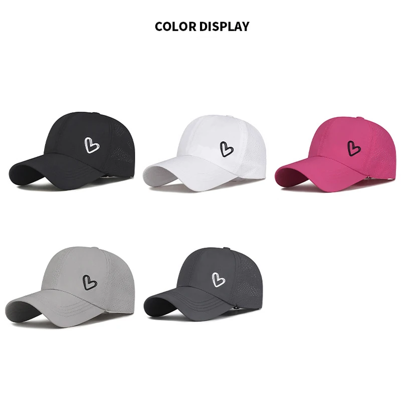 Schnell trocknende Baseballkappe für Damen, Pferdeschwanz-Hüte, Sport-Sonnenhüte für Teenager-Mädchen, modischer Damen-Sommerhut für Outdoor-Reisen – Detail 1