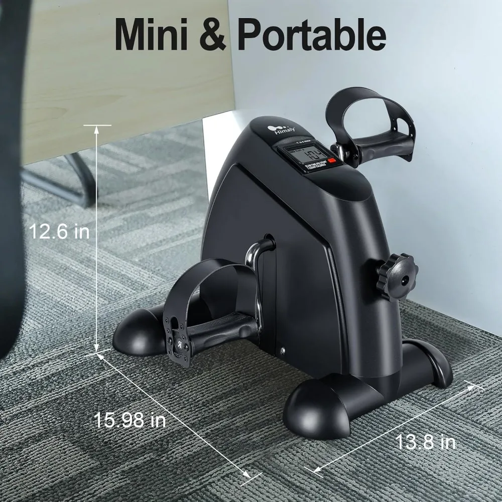 Compact Desk Bike for Portable Peddling Workouts with LCD Display view 6