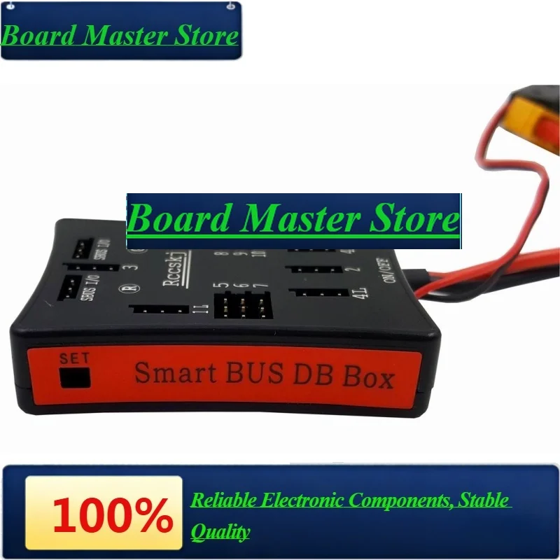 BaMasRccskj 8105 SBUS Servo Section Board Power Distribution Smart BUS DB Box Receiver Channel Expender 4.8-8.4V In For RC Turbo