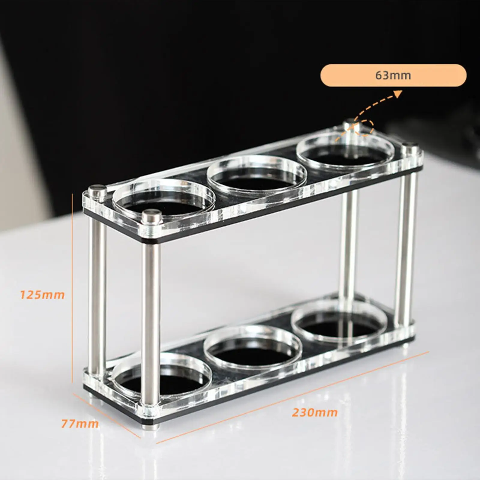 Держатель для тампера, настольный кофе-бар, домашние портативные счетчики, коврик для тампера для эспрессо