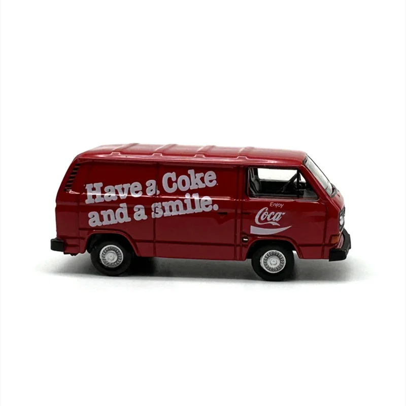 1:76 Scale Diecast Alloy Co Branded Cola T25 Box Truck Van Toys Cars Model Classic Adult Collection Souvenir Gift Static Display