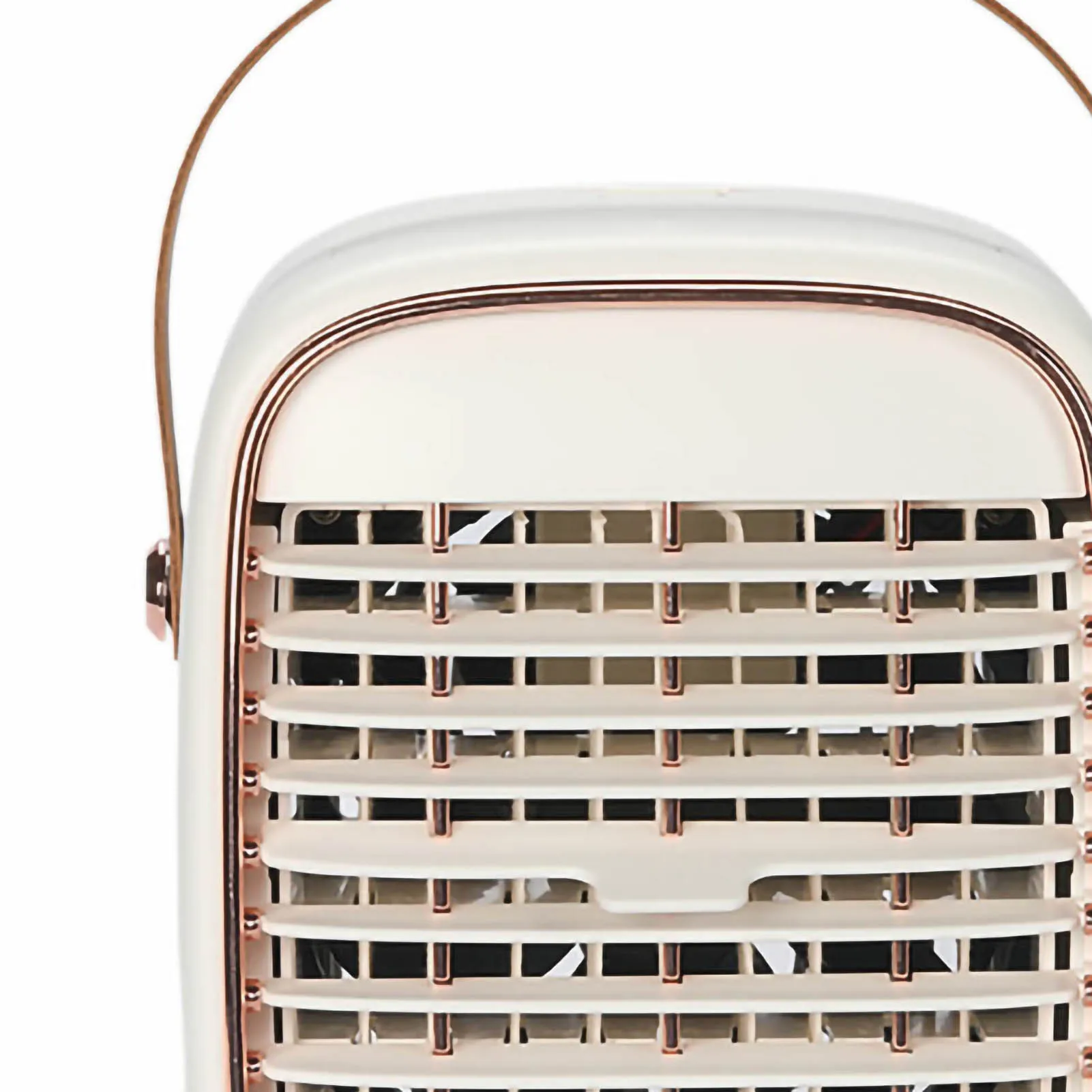 홈 오피스 자동차 여행을 위한 저소음 냉각 팬이 있는 USB 휴대용 공기 냉각기 흰색