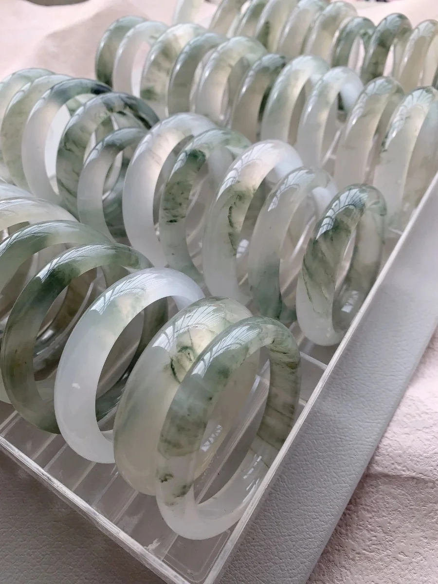 l-wide-flat-bracelet-women's-sle-fertile-husband-bracelet-f-mountain-water-ink-jadeite-bracelet-high-ice-quali