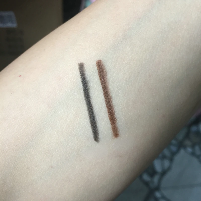 อายไลเนอร์สีดำ Waterproof Eye Liner Pencil Quick Drying แต่งหน้าเครื่องสำอางยาวนานสีน้ำตาลอายไลเนอร์ปากกาเครื่องมือ