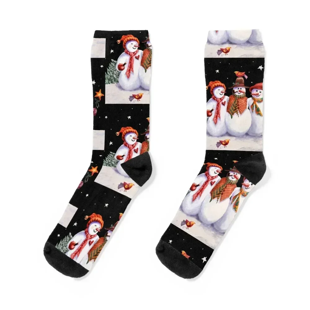 

Snowman, The Coolest Guys in Town Socks Toe sports Thermal man winter gift Women Socks Men's