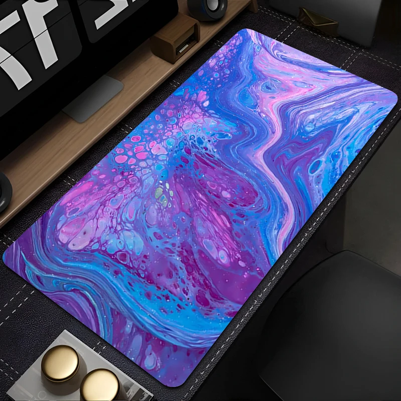 

Mousepad Rubber Mouse Pad Gaming Accessories PC Strata Liquid Gamer Cabinet Carpets Office Computer Desk Mat Keyboard Pads