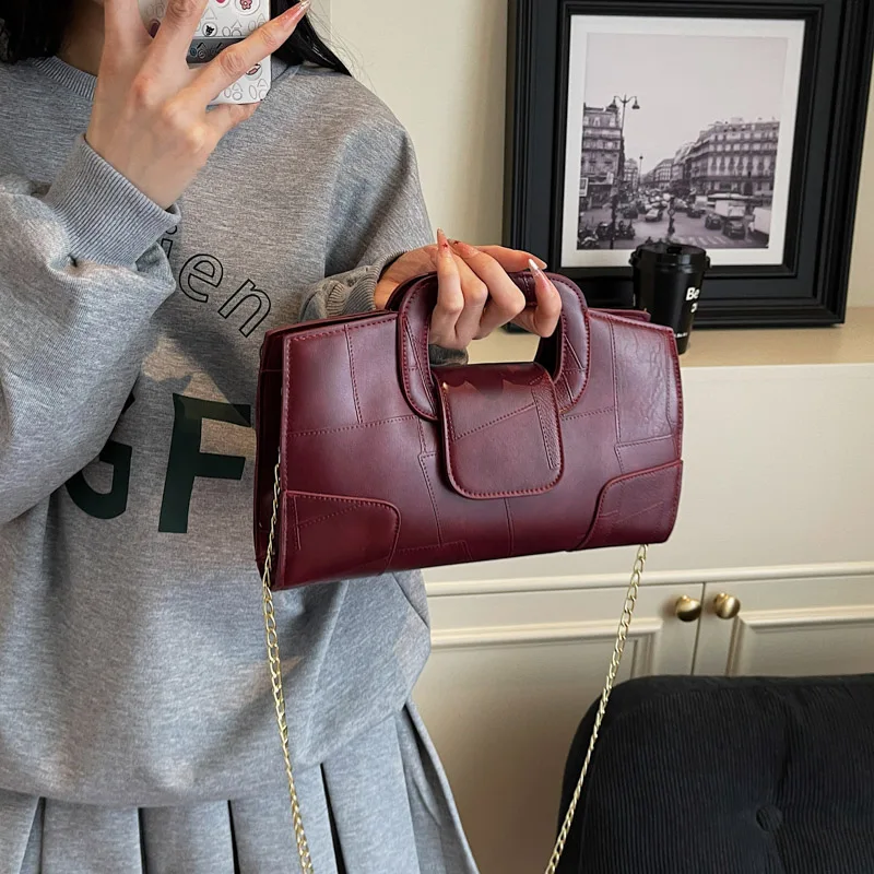 

Casual women's PU solid color new small square bag shoulder bag crossbody bag handbag сумка женская sac à main femme ita bag 가방