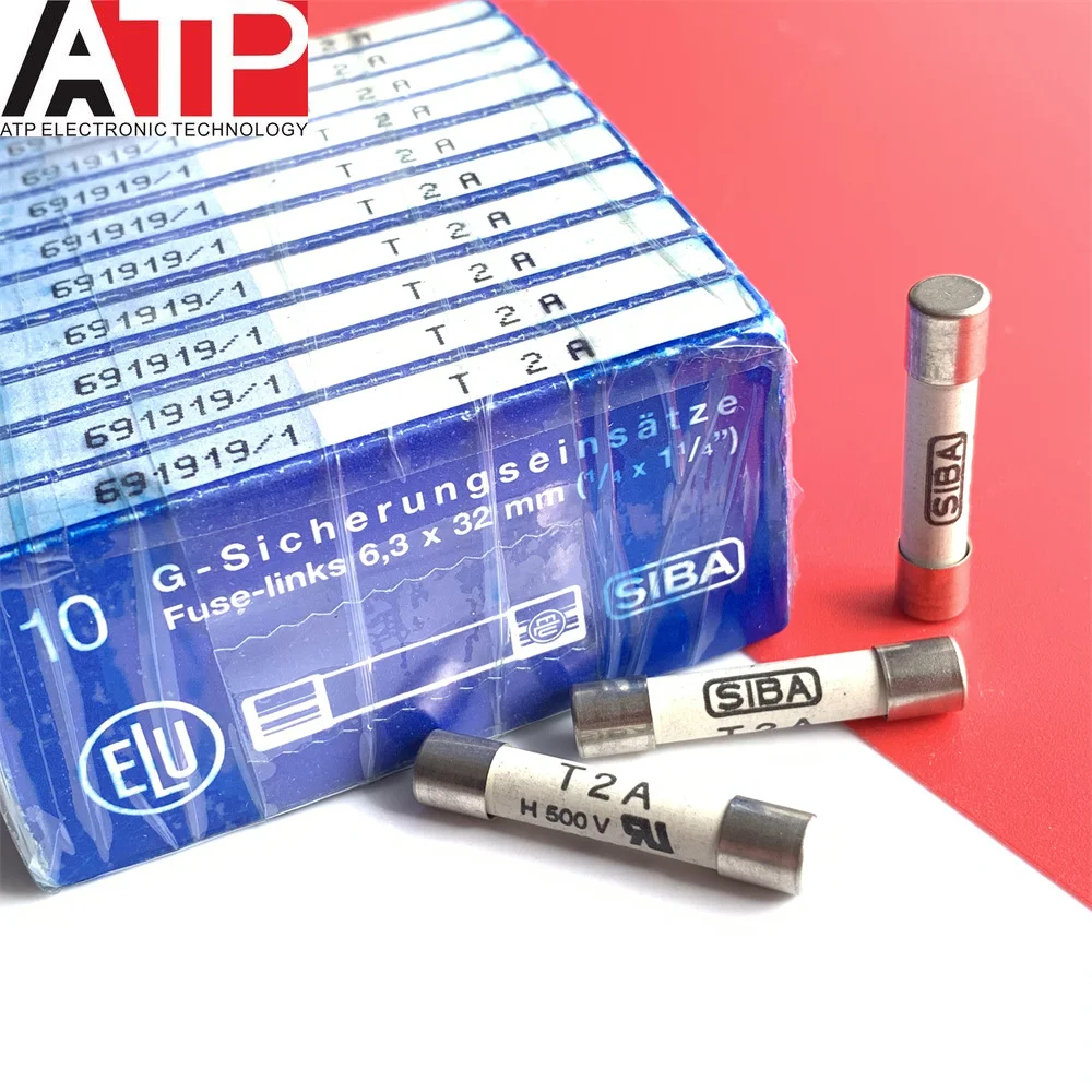 

10PCS T2A Fuse 2A H500V 6.3x32mm Slow Melt Wire 189140-T2A Welcome To Consult and Order.