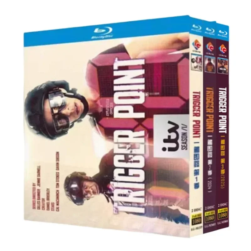 

BD Blu-ray Disc One Touch Seasons 1–3 British Drama 1080p Box Set with Chinese and English Subtitles