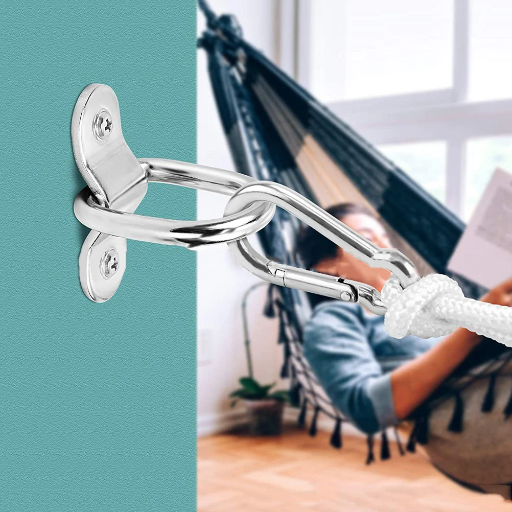 4 قطعة D علامات التبويب الحديد المجلفن أبازيم مقطورة شاحنة السرير التعادل أسفل المراسي بين قوسين التعادل أسفل مرساة #2