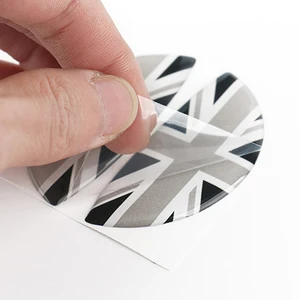 2 pçs maçanetas de pulso da porta do carro anti arranhões 3d estéreo adesivo protetor para bmw mini um cooper s clubman r55 r56 r60 r61 decalques 11 principais vendas mini cooper criança - №1