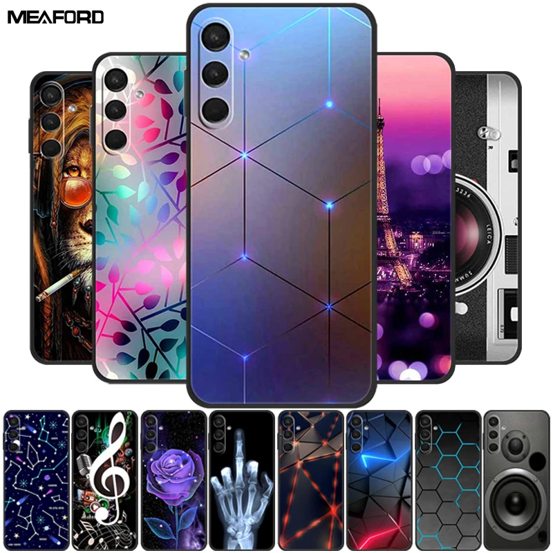 For Samsung A24 Case A14 A24 A54 A34 5G Fashion Soft TPU Silicone Shockproof Back Cover For Samsung Galaxy A14 Phone Cases A 24