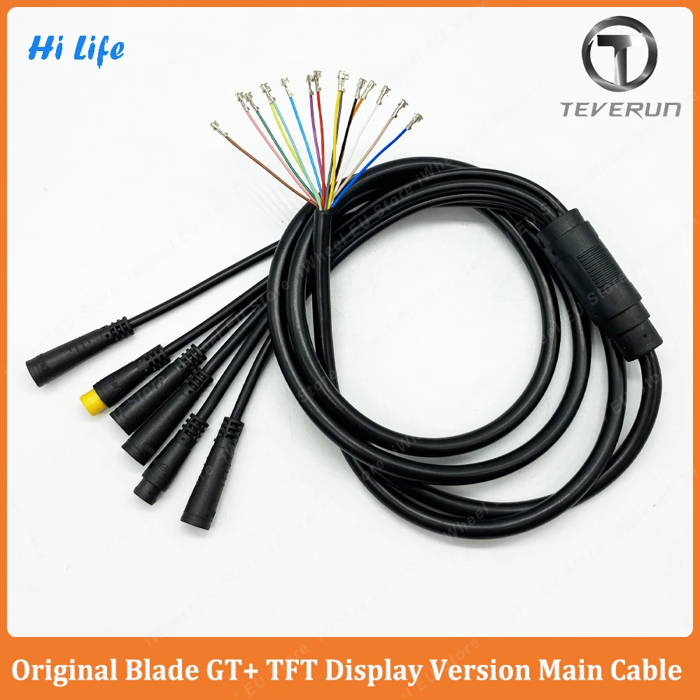 Original Blade GT+ Main Cable 6 Heads 15pins Main Wire for Blade GT+ install wuth TFT Display Official Blade Accessories