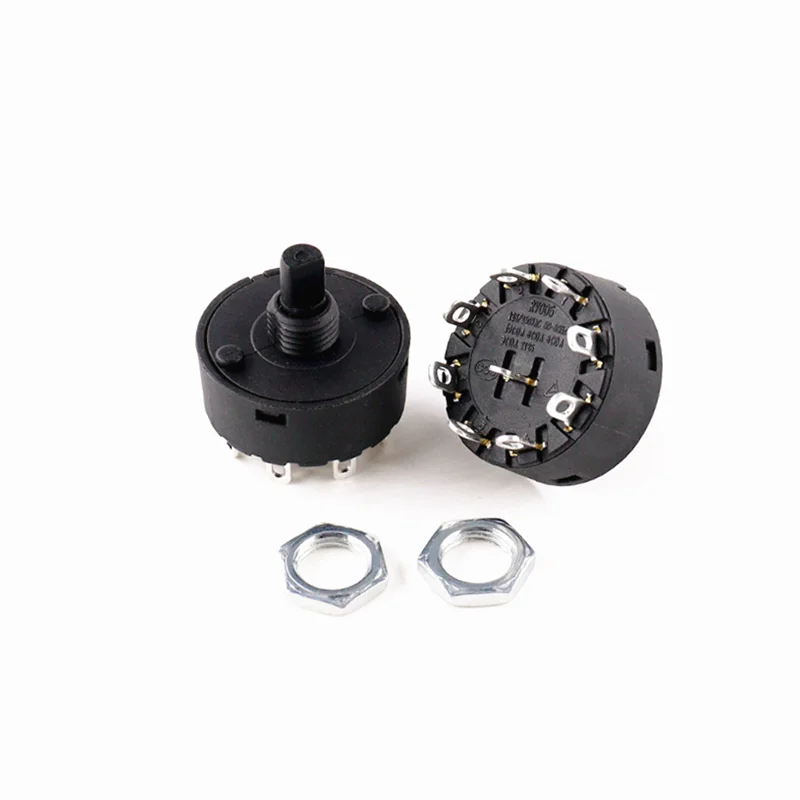 Knob Switch 6A 2/3/5/6/7/8 Position Rotary Switch Electric Oven Power Switch 3/4/6/7/8/9Pin Heater Temperature Control Switch