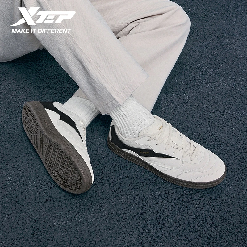 

Xtep Shoes For Men Casual Non-Slip Low Top Skateboarding Shoes Street Style Vintage Chic Outdoor Sneakers 874119310026