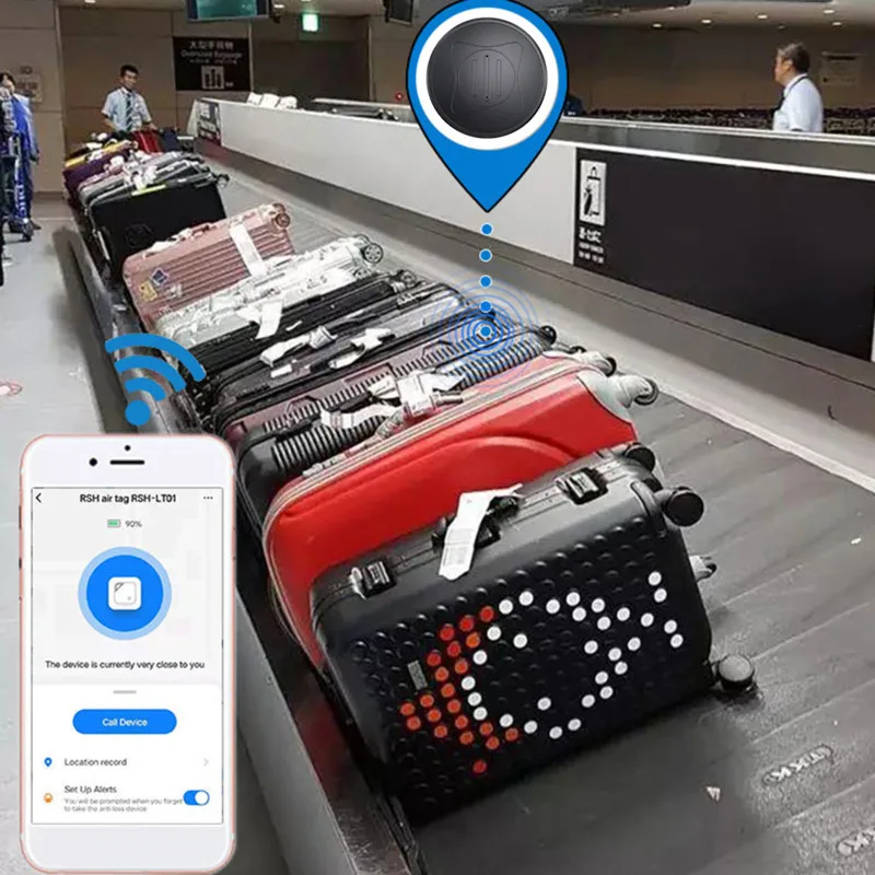 Mini Magnetic GPS Tracker Anti-Lost Device Pet Child Elder Smart Finder Locator Car Keys Bag Wallet Real-Time Tracking Location