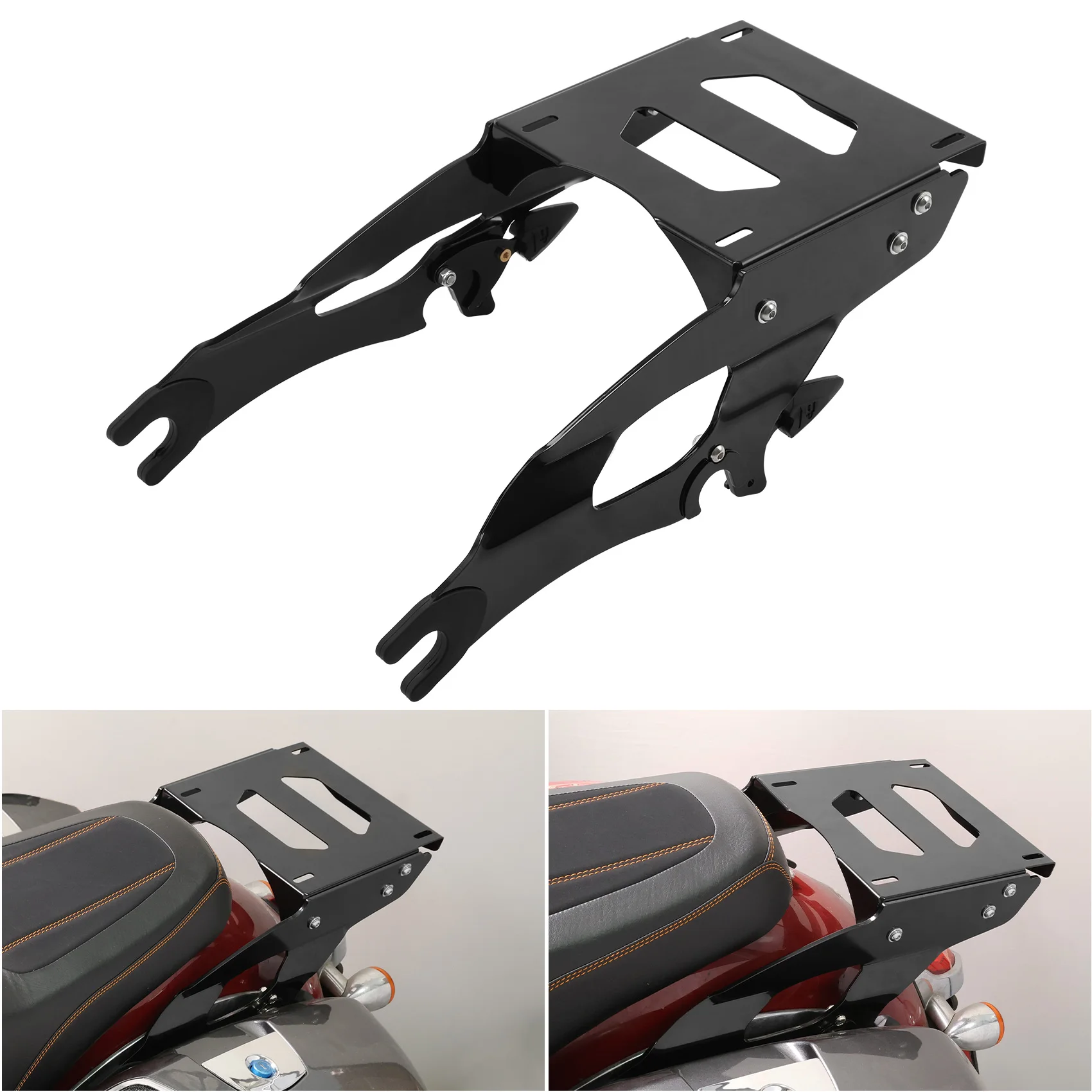 

Detachable Trunk Mount Rack For Indian Chieftain 2014-2024 Springfield 2016-2024 Roadmaster Dark Horse 2020-2024