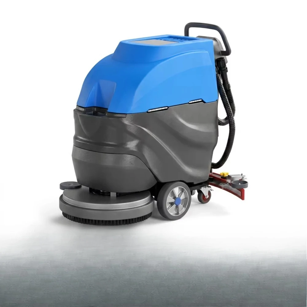 X3 530mm Battery Powered Electric Industrial Marble Walk-behind Floor Scrubber Cleaning Machine for Warehouse Gym