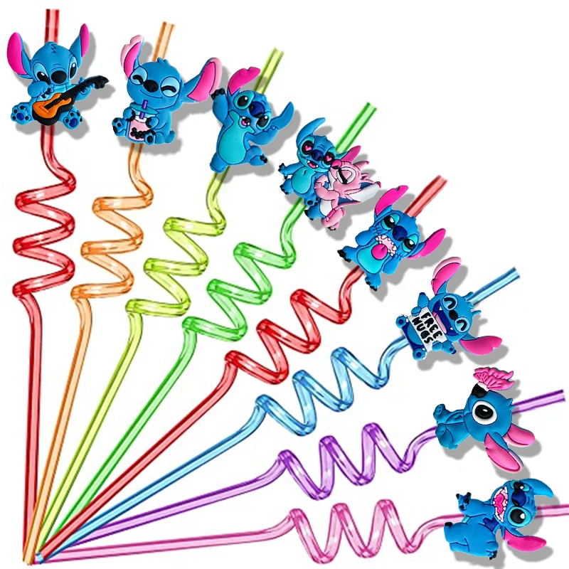 카툰 스티치 파티 선물 생일 파티 선물 실리콘 팔찌 스티커 키체인 크리스마스 양말 속 채우기 교실 보상품