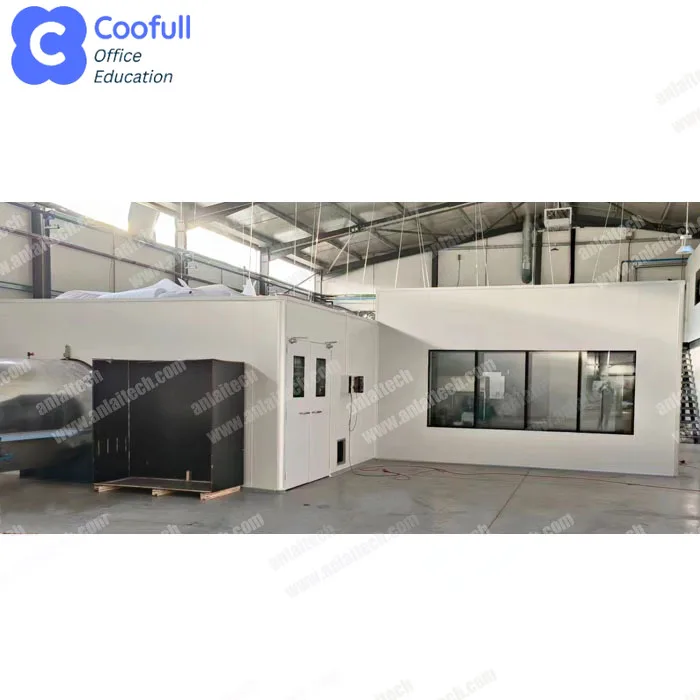 COOFULL Thermal Sound Insulation Sandwich Rock Wooll Panel Modular Clean Room
