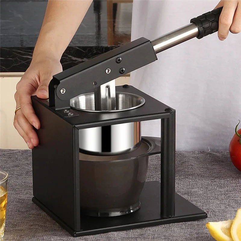 

A52Z Top 304 Stainless Steel Squeezer Juicer Hand Press Citrus Press Manual Juicer Portable Juicer For Kitchen Bar Restaurant