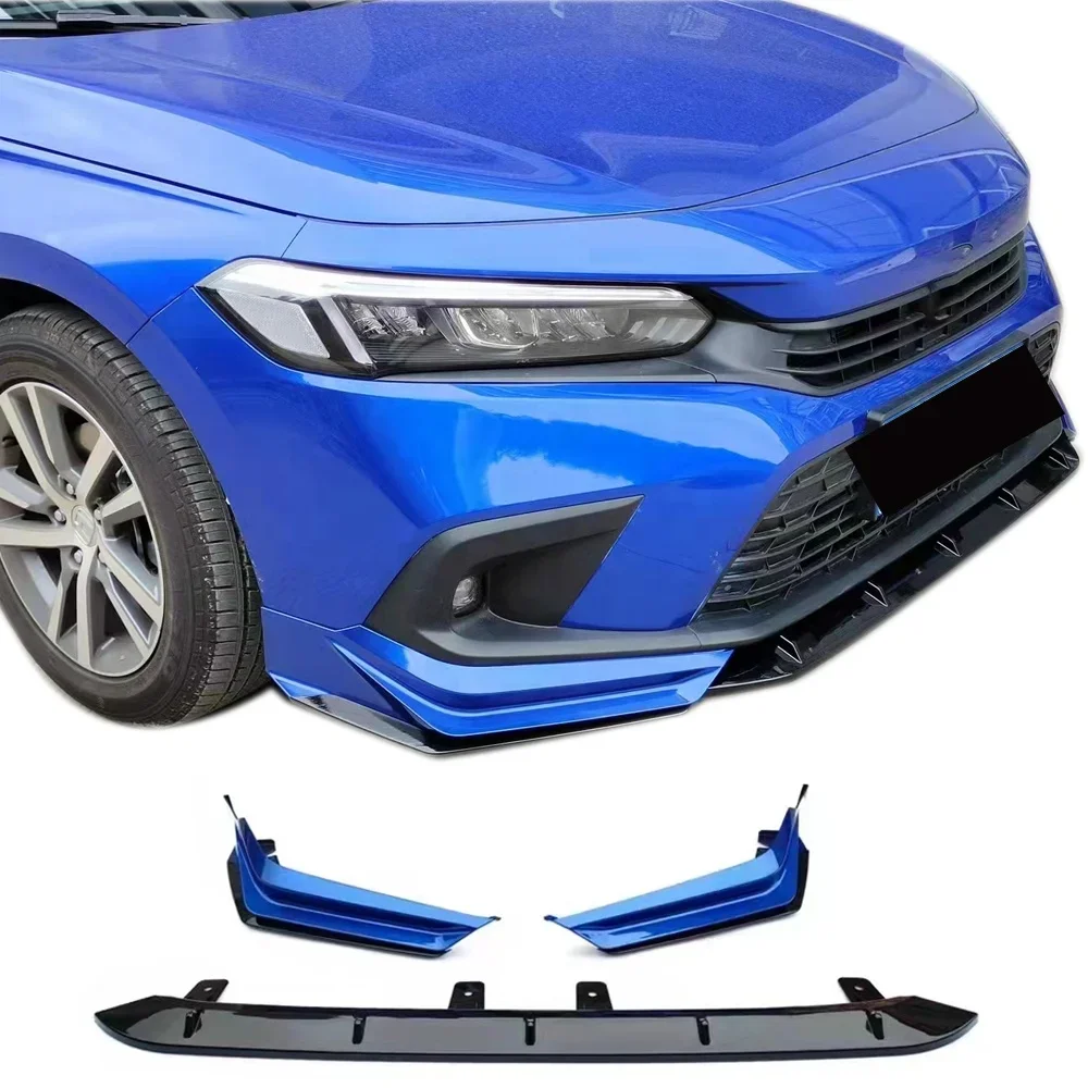 

Car Body Kit For 2022 Plastic Material Hot Sell style For Civic Front Lip Rear Lip and Side Skirt High Material