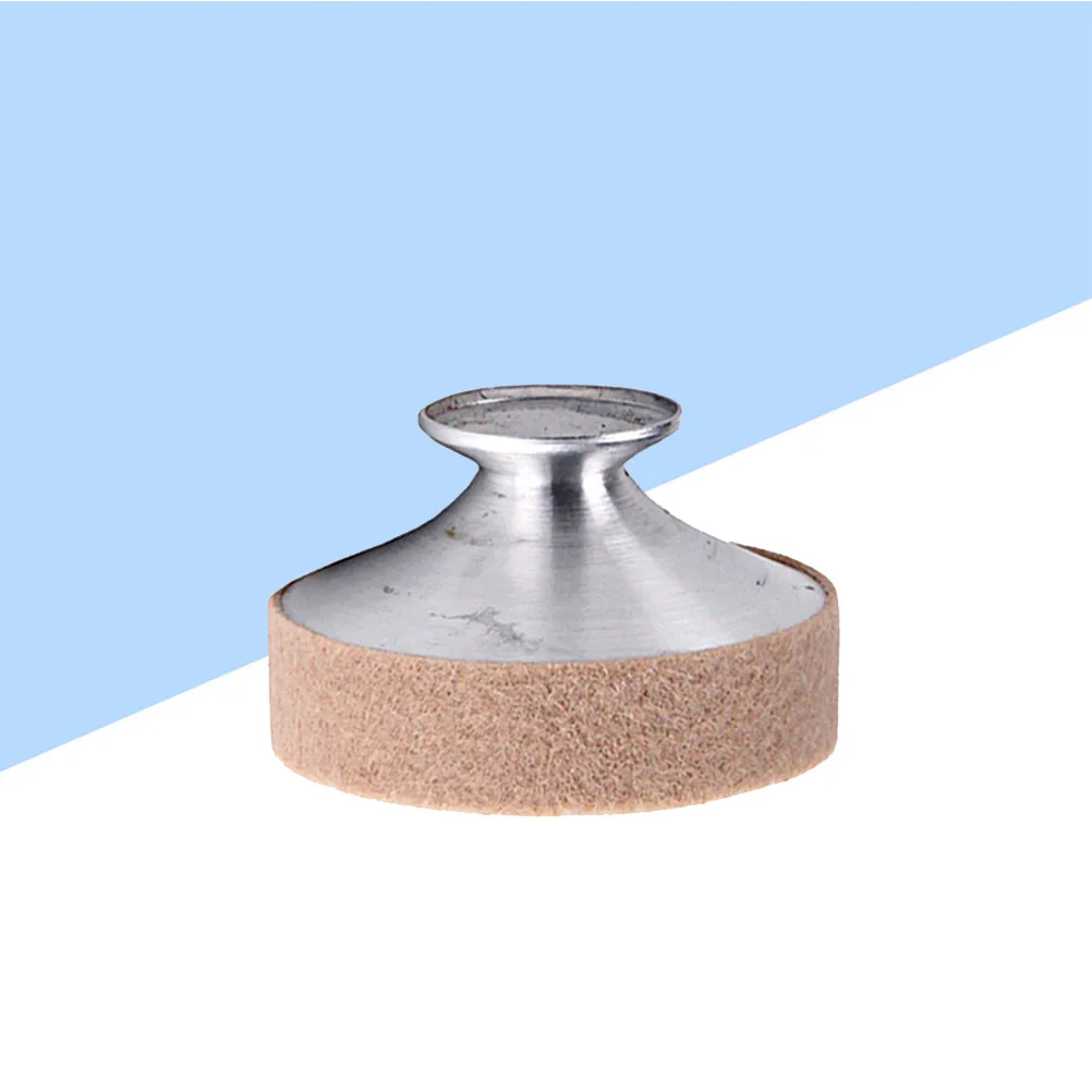 

Lightweight Metal Tenor Saxophone Mute 92Mm Diameter Protective Fabric Easy Install Sound Dampener Musical Accessory Ca108 Beige