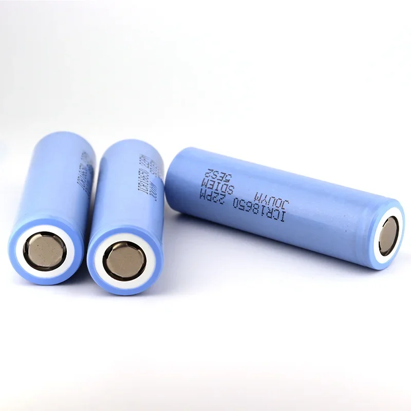 1-10PCS 18650 Battery 2200 mAh 3.7V 22P Rechargeable Li-ion Battery High Performance Li-ion Batteries