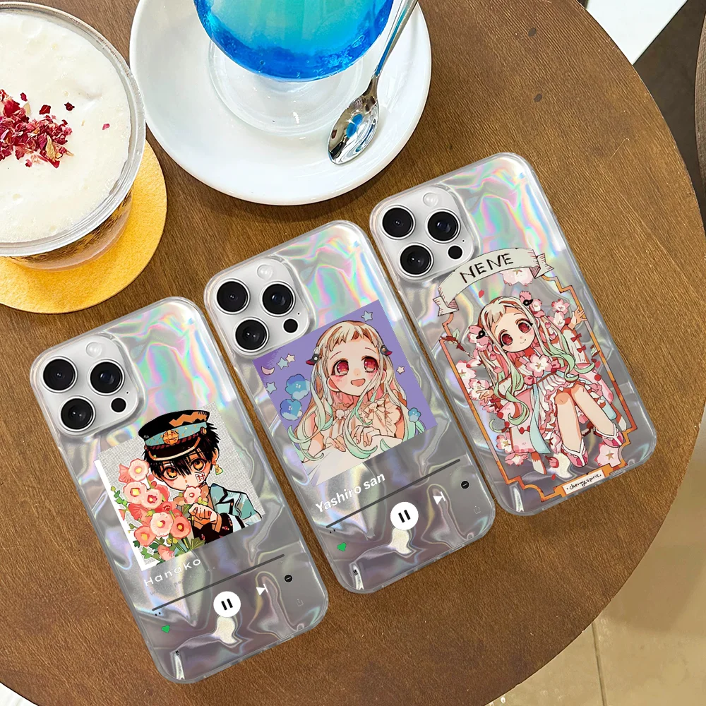 

Anime Toilet Bound Hanako Kun Phone Case For IPhone 16 15 14 13 12 11 Pro Max Mini X Xs XR Transparent Case