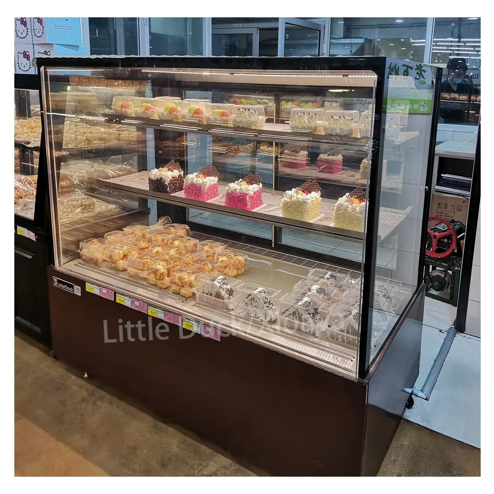 Refrigerated Bakery Display Case Cake Shop Fridge Display Luxurious Cake Display Showcase Vitrina Refrigerada Cake Show Case