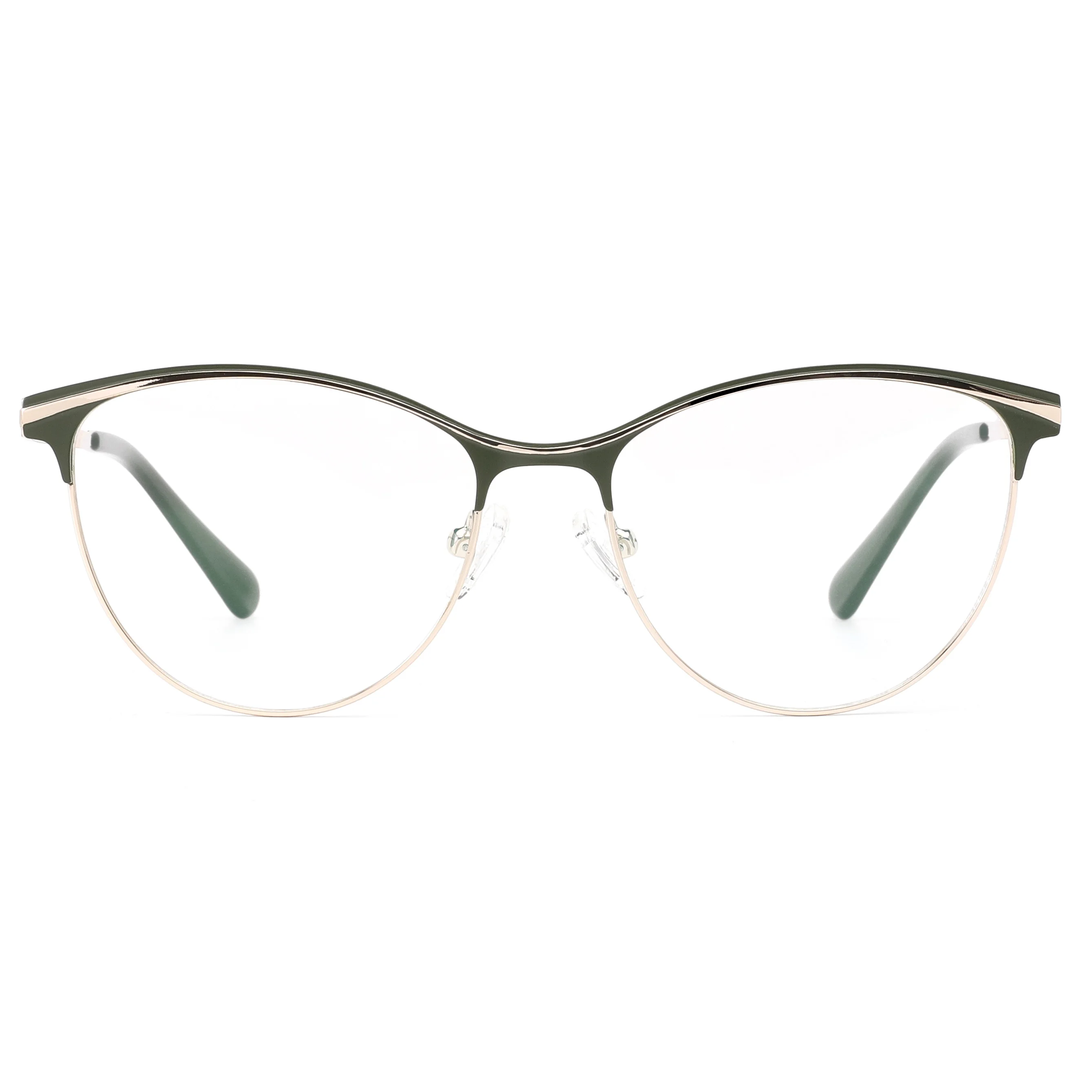 

Extra Wide Cat Eye Steel Frame Sculptural Curves Featherlight Luxury Women
